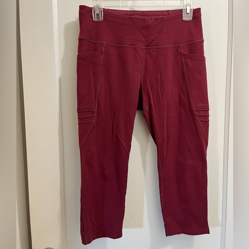 Oiselle Triple Threat Capri Leggings, W’s size 10
